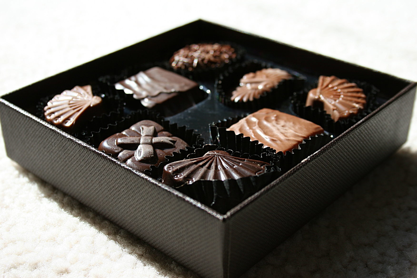 You can't go wrong with chocolate, like this box from my daughter Miranda on Mother's Day.