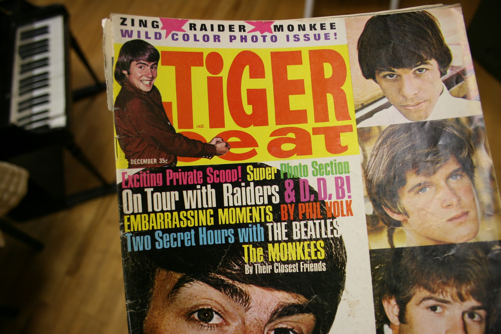 My beloved Tiger Beat magazine.