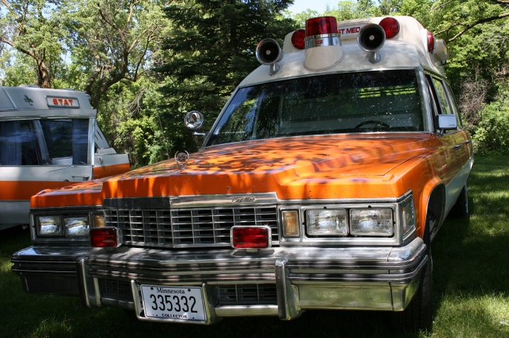 This ambulance transported patients to the  Tracy Hospital and to other hospitals, including in Sioux Falls, S.D.