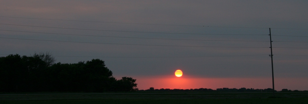 Sunset on the prairie 2
