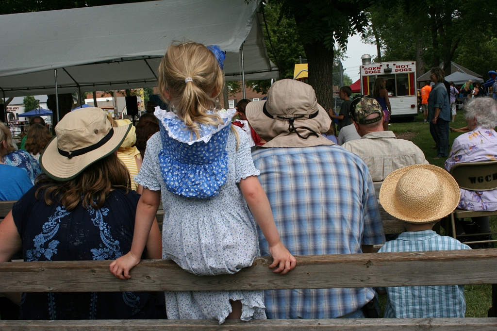 Lots of families watched the Laura and Nellie contests and spent hours at the kid-oriented Family Festival in the park.