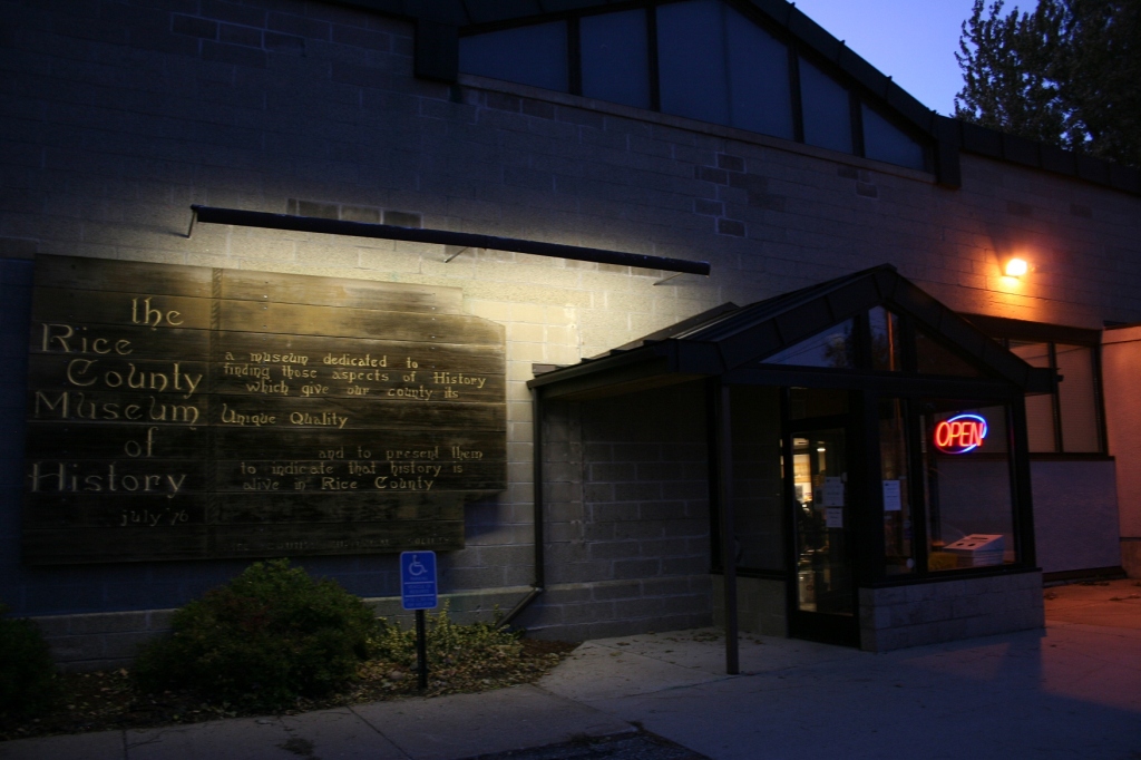 Arriving around 6:30 p.m. Friday for A Night at the Museum at the Rice County Historical Society in Faribault.