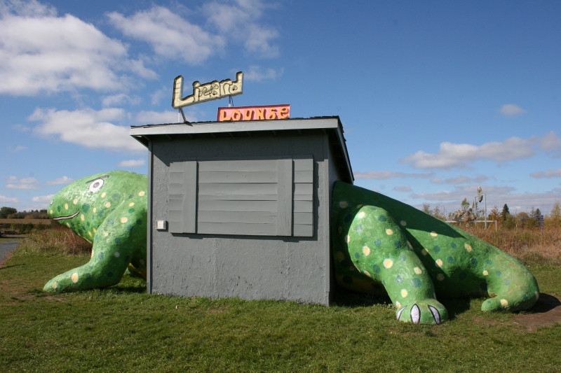 Minnesota artist Mary Johnson's "Lizard Lounge."