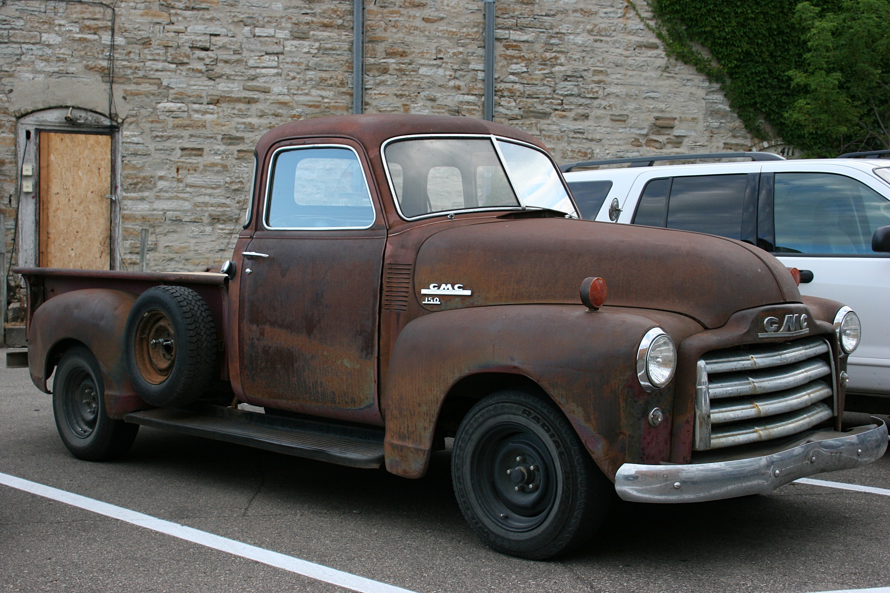 vintage pickup truck  Minnesota Prairie Roots