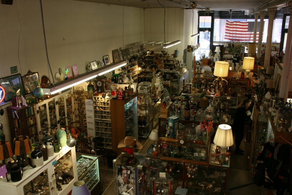 A small section of the first floor merchandise in this sprawling building.