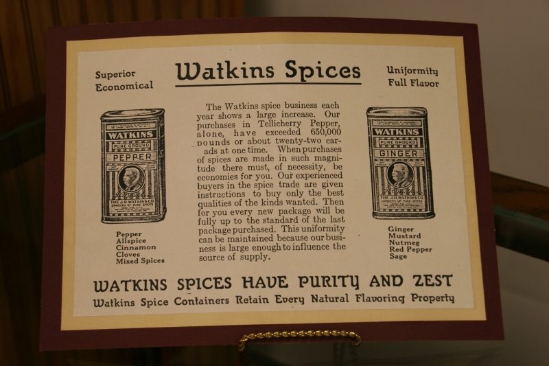 Spices have always been an integral part of Watkins.