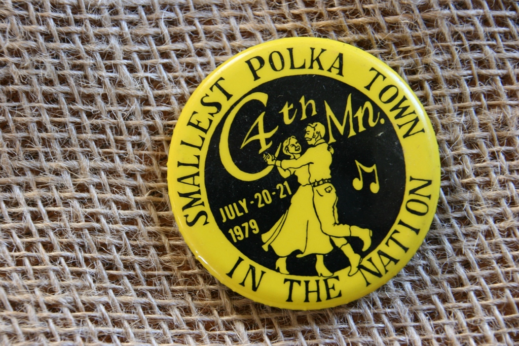 One of the many buttons my mom saved from Seaforth Polka Days.