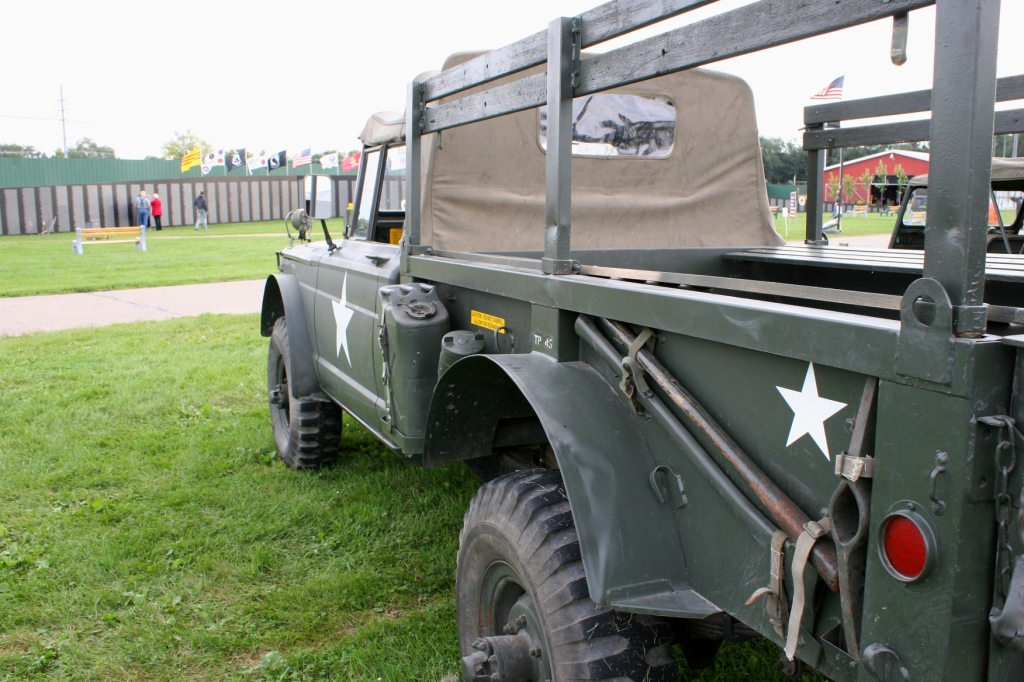 The Military Mobile Museum brought equipment to the fairgrounds.