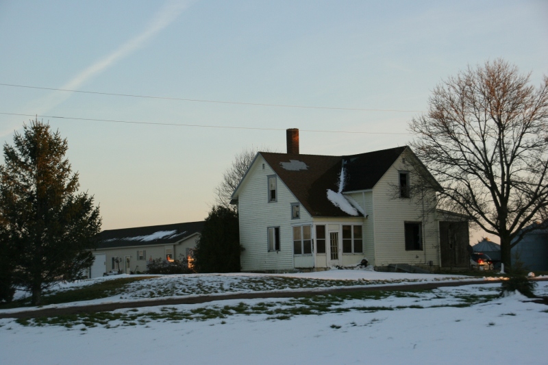 A farmhouse along Minnesota State Highway 19 in Redwood County near my hometown of Vesta.
